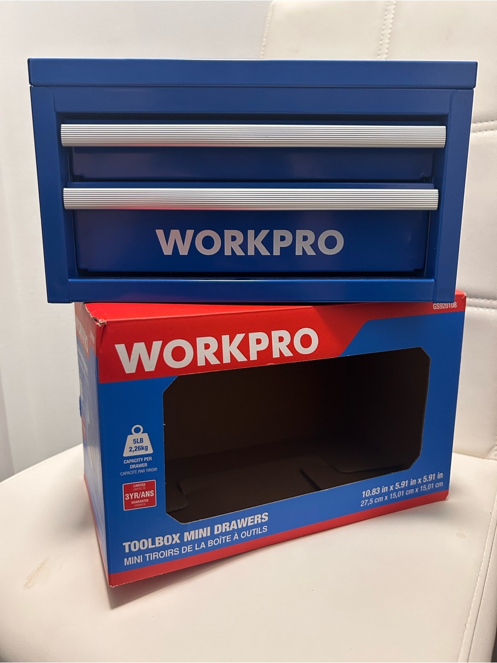 VIRAL* WORKPRO Mini Metal Tool Box